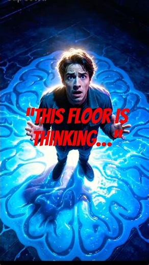 “This Floor Is Watching You… 🤯”#epoxyfloor #illusionfloor #satisfying#viral