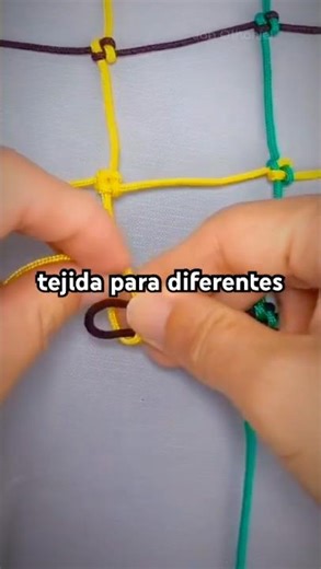 How to Weave a Net With Threads (Easy Way)