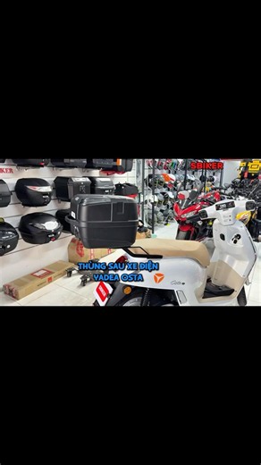 Installing a Rear Top Box on a Yadea Osta Electric Scooter at the Shop Super Fast | SBIKER