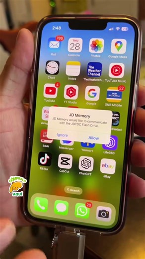 REAL 128GB Means REAL 💯 Apple MFi iPhone Memory Stick#PhotoStick#iPhoneStorage#NoiCloud