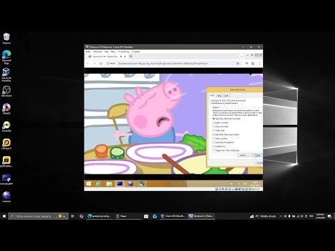 George Pig crying + Minesweeper has BSOD VM (Windows 8.1 VM)
