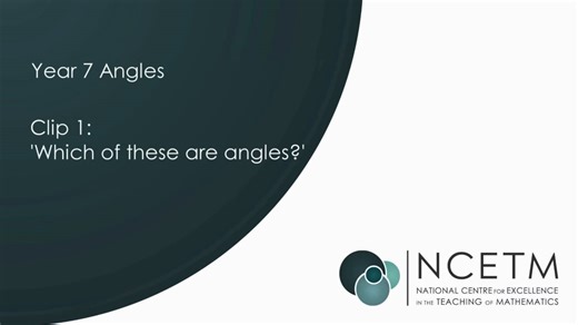 Identifying an Angle