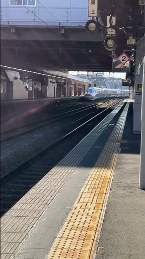 秋田新幹線入線
