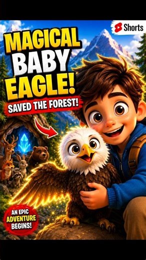 The Magical Baby Eagle Saved the Forest! 🦅✨ | Heartwarming Cartoon Adventure