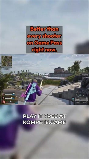 Better than every shooter on Game Pass right now.