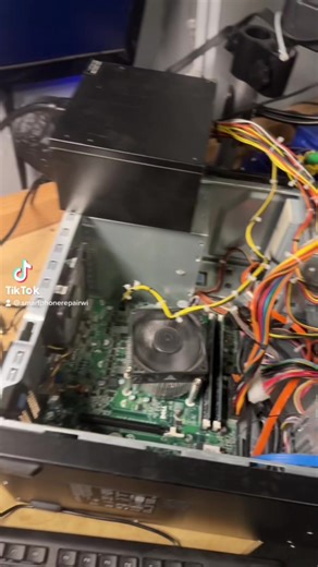 #dell #psu #dust #cleaning #computerrepair #thermaltake #fyp