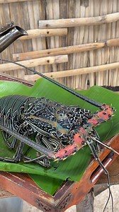 4M views · 10K reactions | Lobster's shell-shocking demise 戀 Sizzling hot oil, no turning back!  #ollosvlog #FamilyAppreciation #thursdayspecials | Oyen Ollos | Facebook