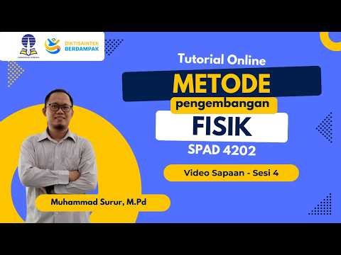 VIDEO SAPAAN SESI 4 PGPAUD | METODE PENGEMBANGAN FISIK SPAD4202 | UNIVERSITAS TERBUKA
