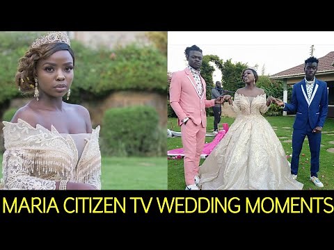 MARIA CITIZEN TV WEDDING CEREMONY || MARIA CITIZEN TV BEST MOMENTS