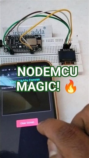 Amazing NodeMCU Project!🔥 #arduino #robot #coding #accircuits #engineering #scienceproject #robotics