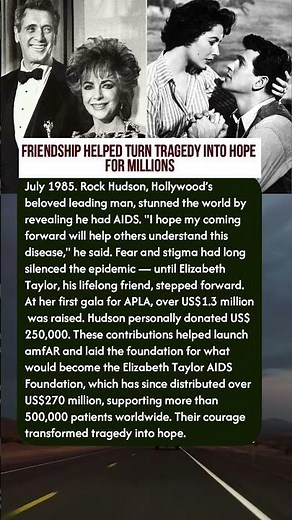 Friendship Helped Turn Tragedy into Hope for Millions
