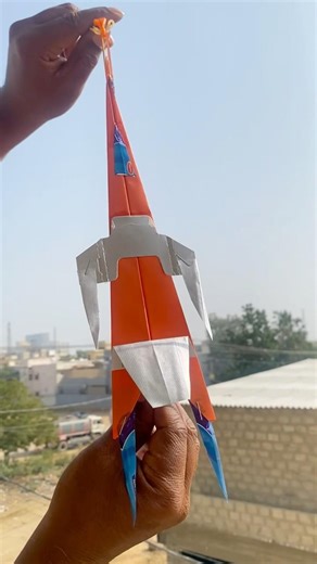 Boeing Rocket Paper Plane Lets Fly Away