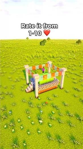 Working Trampoline in Minecraft!🤩 #minecraft #trampoline #minecrafttrampoline