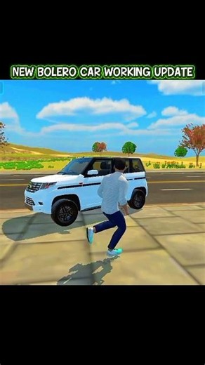 NEW BOLERO CAR WORKING UPDATE 😱 INDIAN VEHICLE SIMULATOR 3D NEW UPDATE 🔥#indiantractor3d #automobile