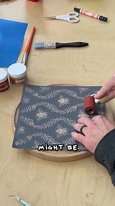 Comment "Paint123" to checkout the New Scorch Paint🔥 Cherry wood Scorch Paint = Chef’s kiss. I grabbed this round cherry board and laid down this bee pattern stencil. Scorch Paint went on smoothly Hit it with the heat gun, and those bees just appeared like they were hiding in the wood all along. Finished it with our food-safe oil and boom - warm glow, crisp burns, perfect contrast. A rare project where absolutely nothing fought back… and I’m not complaining. | Scorch Marker