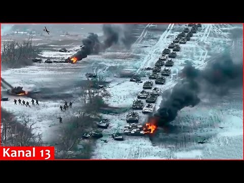 Russians start new bloody tank battles: Ukrainian drones will burn Russians inside tanks