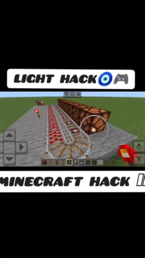 #Minecraft light hack 🤯✨
