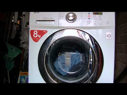 LG F1222TD Direct Drive Washing Machine : Bulky Cycle + Intensive