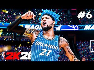 WILD NBA DEBUT | NBA 2K26 MyCareer #6 |