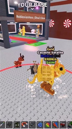 I Raided Every Base and Stole All Their Lucky Blocks #roblox #stealabrainrot