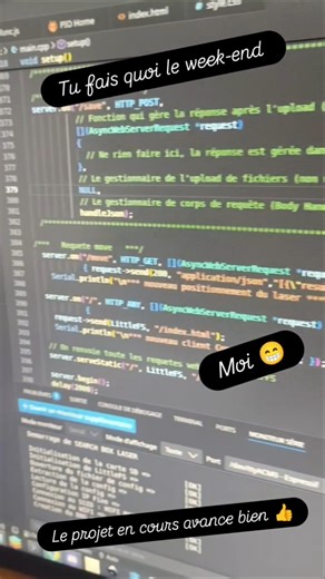 Nouveau projet en cours #esp32project