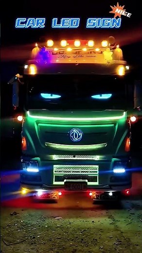 LED MATRIX PANEL #automobile #thetransitprodigy #edit #caredit #trucker #ets2 #trucking #cartok