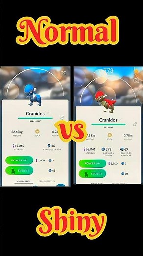 ✨ “Normal vs SHINY Cranidos Evolution – You Won’t Believe This Transformation!”