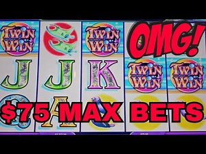 OMG! ON FIRE! $75 MAX BETS ON TWIN WIN GIVES ME THE HUGE WIN!