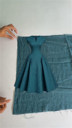 ✨Western Union Dress Design making ideas 👗 #fashiondesign #diy #sewing #dressmaking