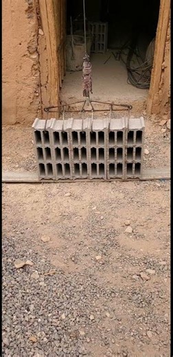 The Easiest Way to Lift Bricks to the Roof | Simple DIY Pulley System #DIYConstruction #BrickLifting