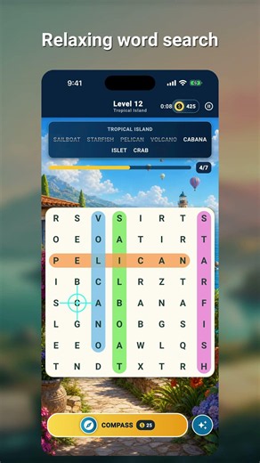 Word Search Game – Can You Find Every Word? #shorts