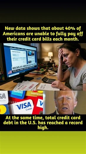 Financial pressure rising in the U.S. 💳 — new data reveals that