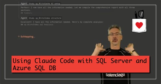 Using Claude Code with SQL Server and Azure SQL DB - Brent Ozar Unlimited®