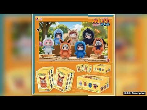 New EAKI Naruto Blind Box Shippuden Party Series Uzumaki Stuffed Shippuden Plush Figure Ornament