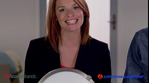 Lithonia Lighting FMSATL 16 20830 BN M4 LED Saturn Flushmount Ceiling Light Fixture for Kitchen | Hallway | Bedroom, Dimmable, 3000K, Antique Brushed Nickel