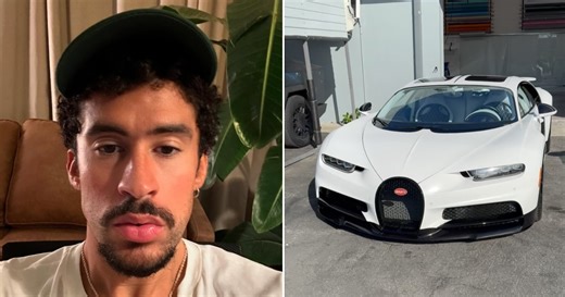 Goodbye to the Bugatti! Bad Bunny's most expensive car has a new owner: "It sounds like a jet."