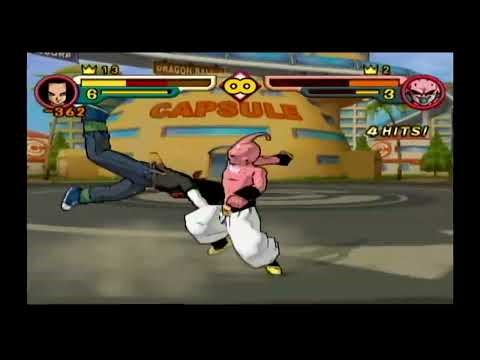 Dragon Ball Z Budokai 2 Original PS2 Version Android #17 Vs Kid Buu