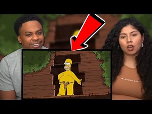 FIRST TIME WATCHING THE SIMPSONS FUNNIEST MOMENTS