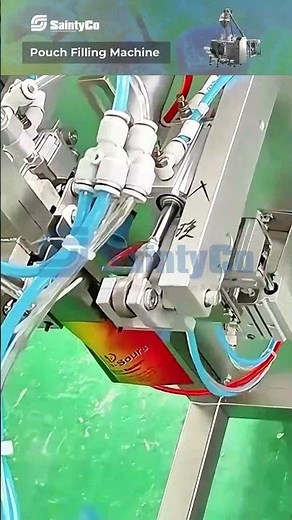 Inside the Automated Pouch Packing Machine: Pick-Open-Fill-Seal Process | SaintyCo