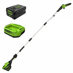 60V 10'' Cordless Pole Saw & Battery | Greenworks Tools