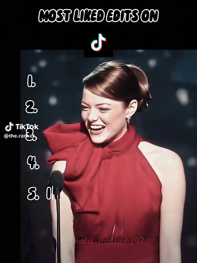 Top 5 Most Liked TikTok Edits