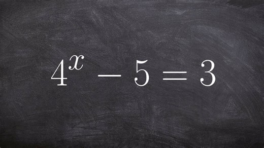 Learn the basics for solve an exponential equation using a calculator