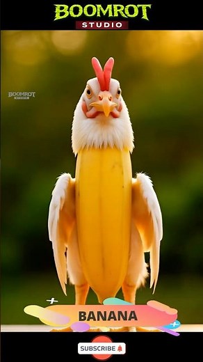 Chicken vs Banana 🤯🍌🐔 Viral Meme Song (Don’t Watch Twice!)