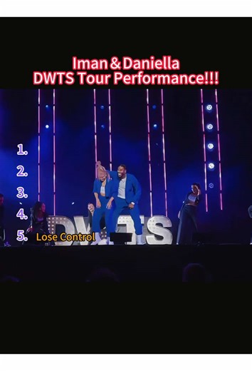 Iman and Daniella slaying the Dancing With The Stars tour stage! 🔥 Incredible chemistry and energy! 💫#ImanAndDaniella #DWTS #DancingWithTheStars #DWTSLiveTour #DancePerformance #ImanShumpert #DaniellaKaragach #DanceGoals #TourMoments #AmazingDance