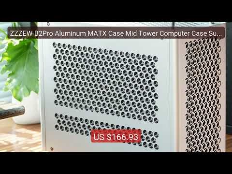 ZZZEW B2Pro Aluminum MATX Case Mid Tower Computer Case Support ATX... — Best Deal 2026 | Shop Now!