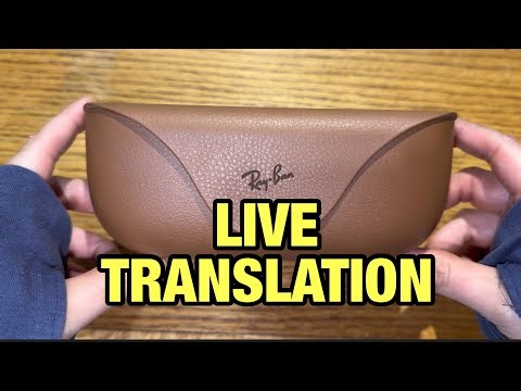How to use live translation on Ray-Ban Meta Smart Glasses