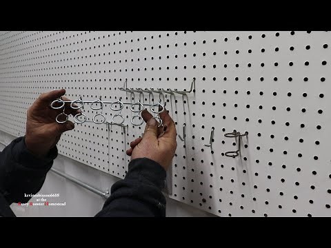 pegboard and pegs