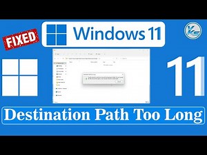 ✅ How To Fix Destination Path Too Long Error in Windows 11