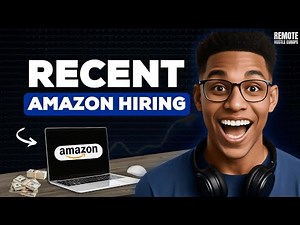 Amazon Remote Jobs Hiring Now (No Experience, No Degree) | 2025 Update