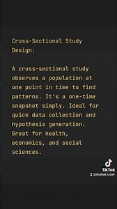 Cross sectional Study design